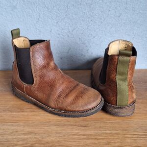 ANGULUS Chelsea Boots Unisex Kids US 12 Brown Leather Ankle EU 30 Boys Girls